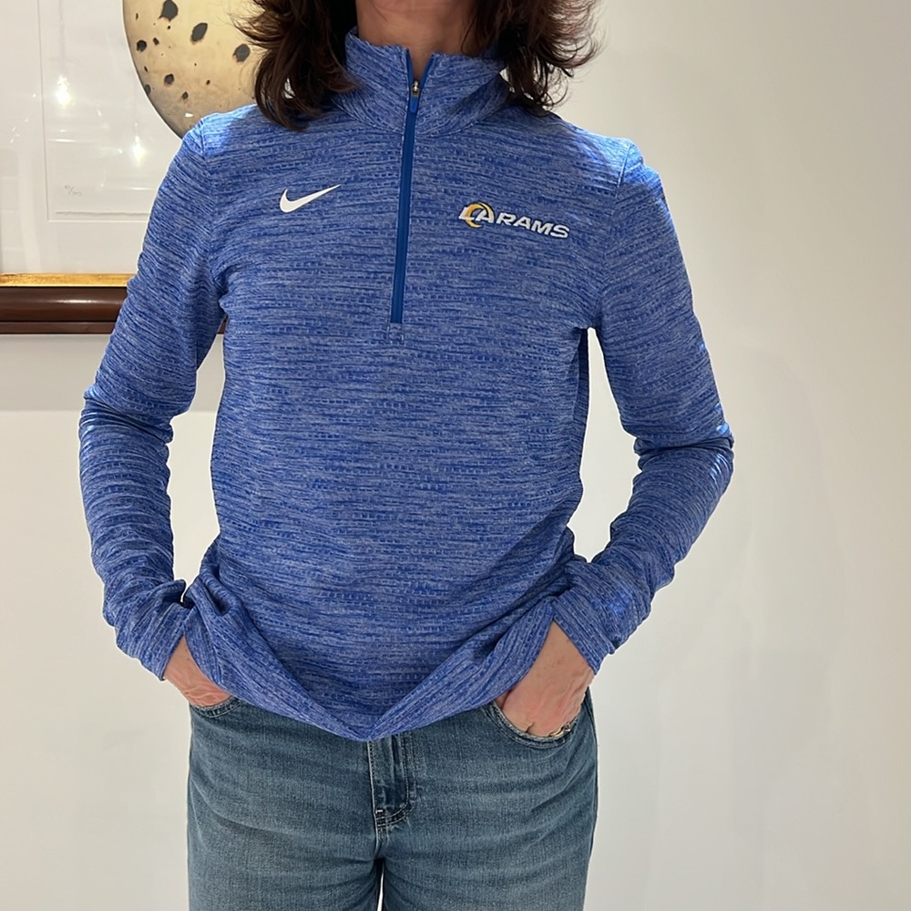 Nike Dri Fit 1/4 Zip Pullover Running Shirt